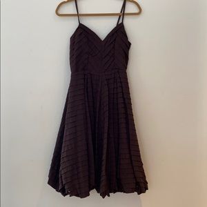 Tracy Reese pleated bubble hem dress. Size 4.